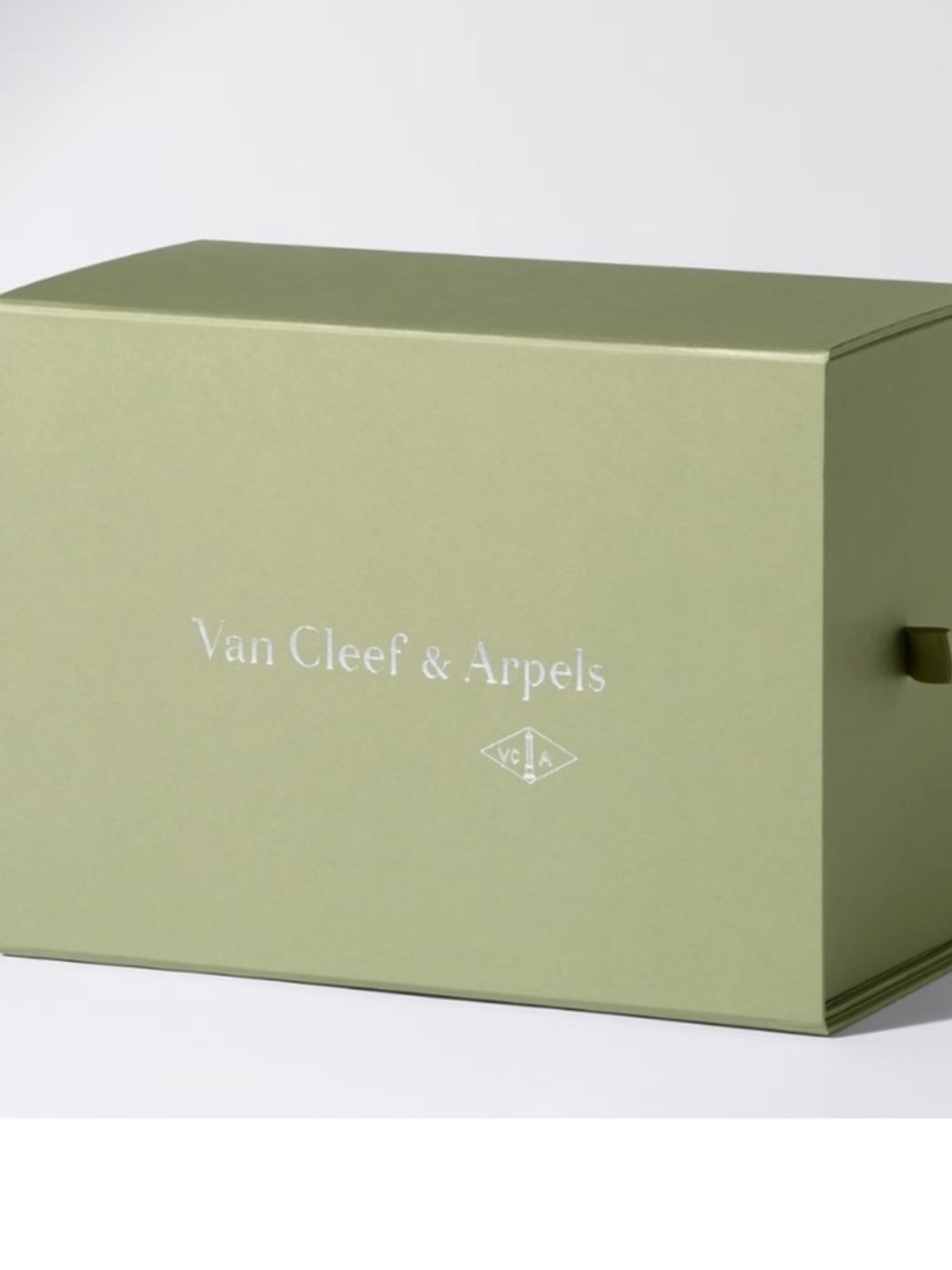 Van Cleef  Arpels Olive Green Presentation Box